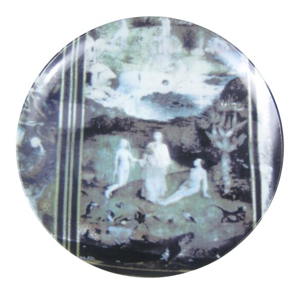 Rauschenberg Porcelain Plate 3 Graces Guggenheim Museum Exclusive Edition 1997